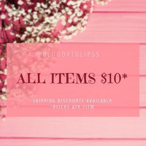 All items $10